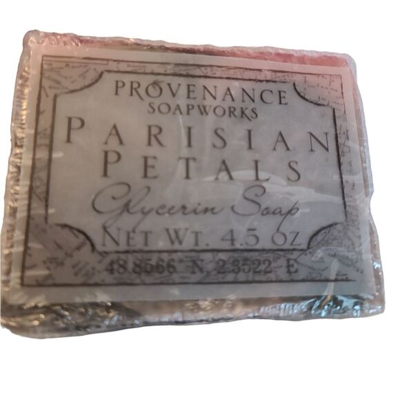 Provenance‎ Soapworks Parisian Petals Artisan Glycerin Soap Bar 4.5 oz - Picture 7 of 7